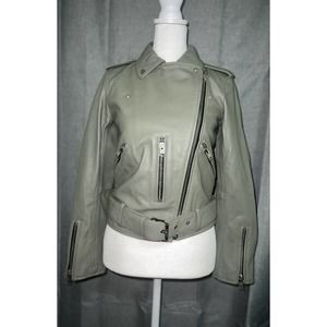 NWT - Allsaints Alfern biker jacket - Retail $498 - Size 2
